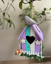 Nido di uccelli handmade