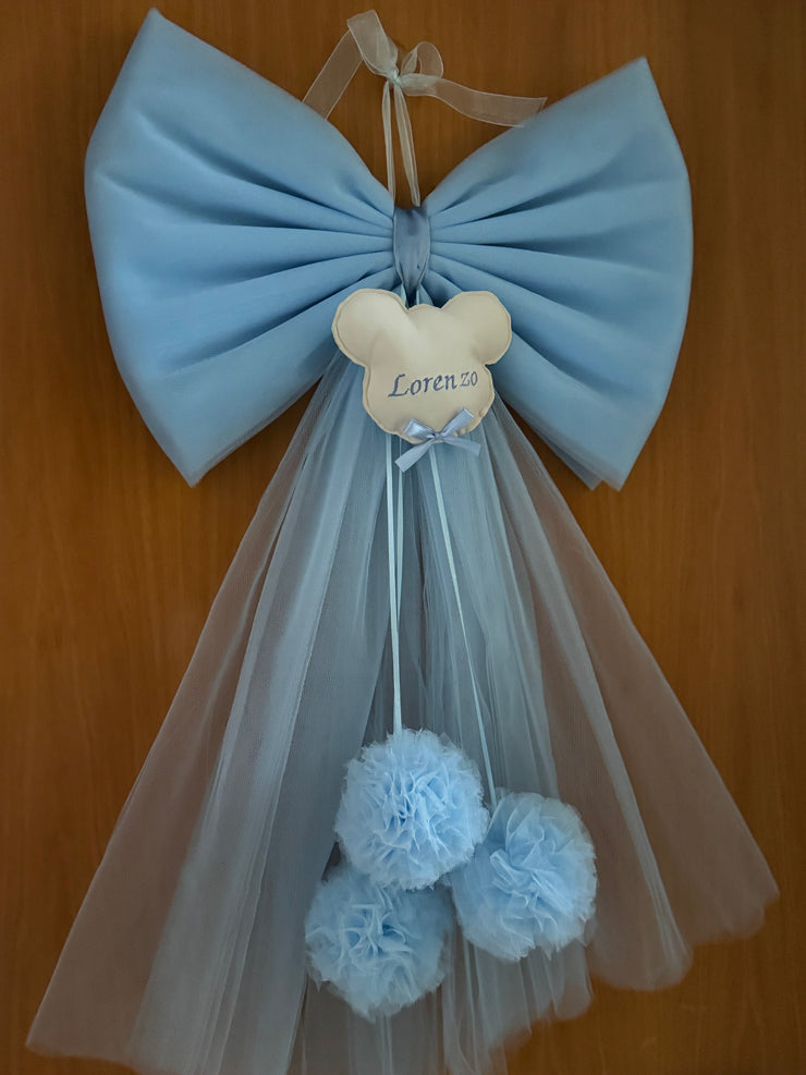 Fiocco in tulle nascita