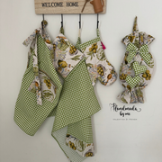 Set cucito per la cucina stampa olive