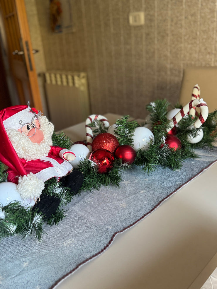 Tralcio con babbo Natale