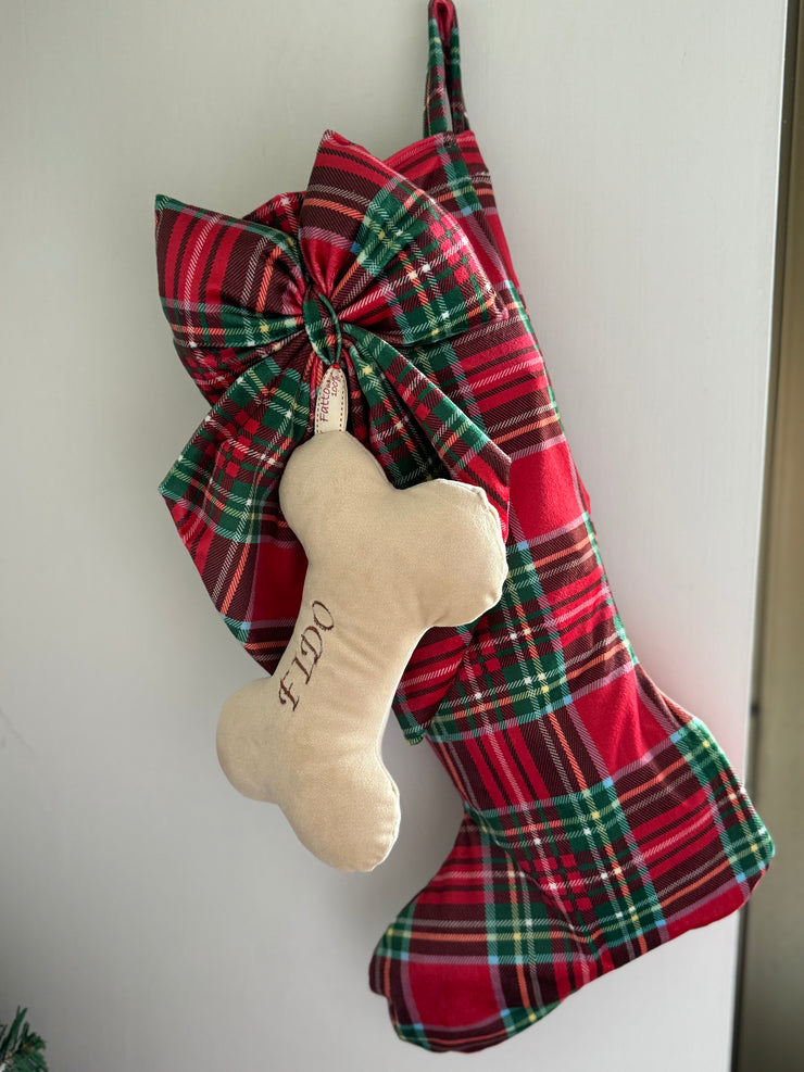 Calza della befana con osso