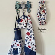 Set cucito per la cucina stile marinaro