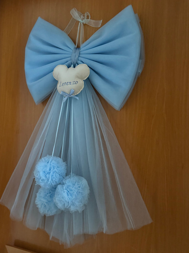 Fiocco in tulle nascita