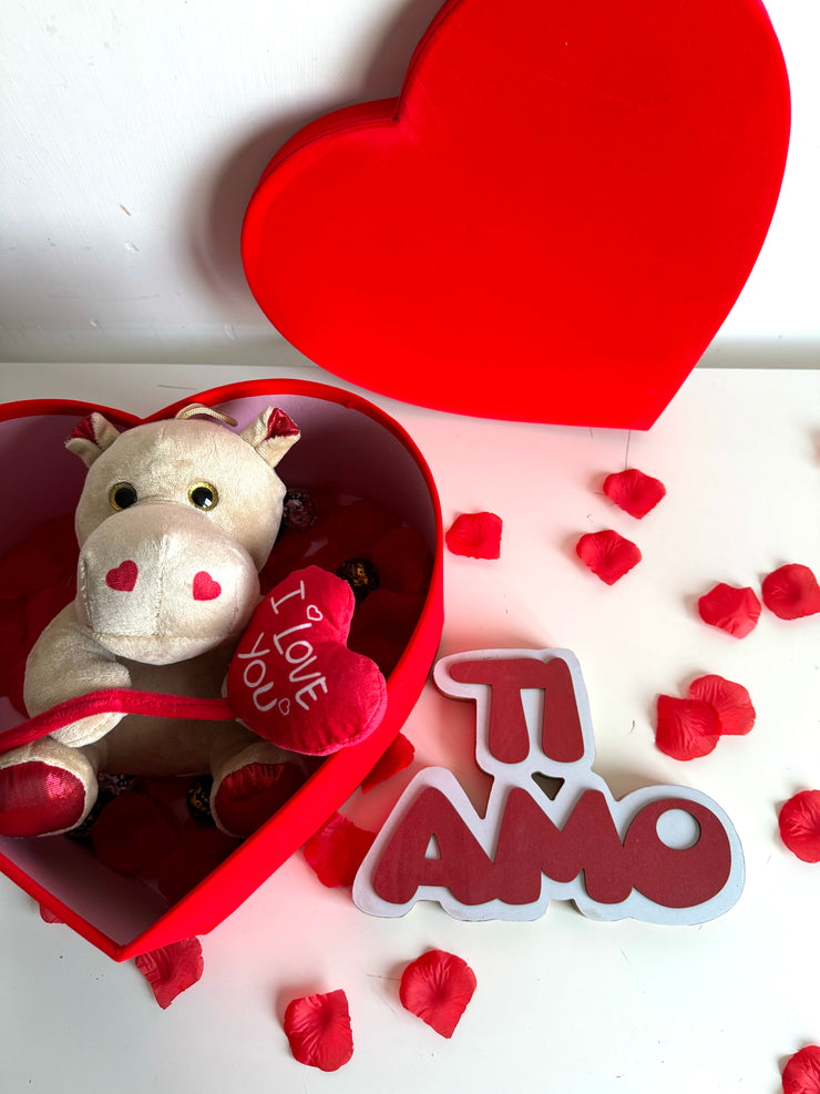 Scritta in legno ti amo