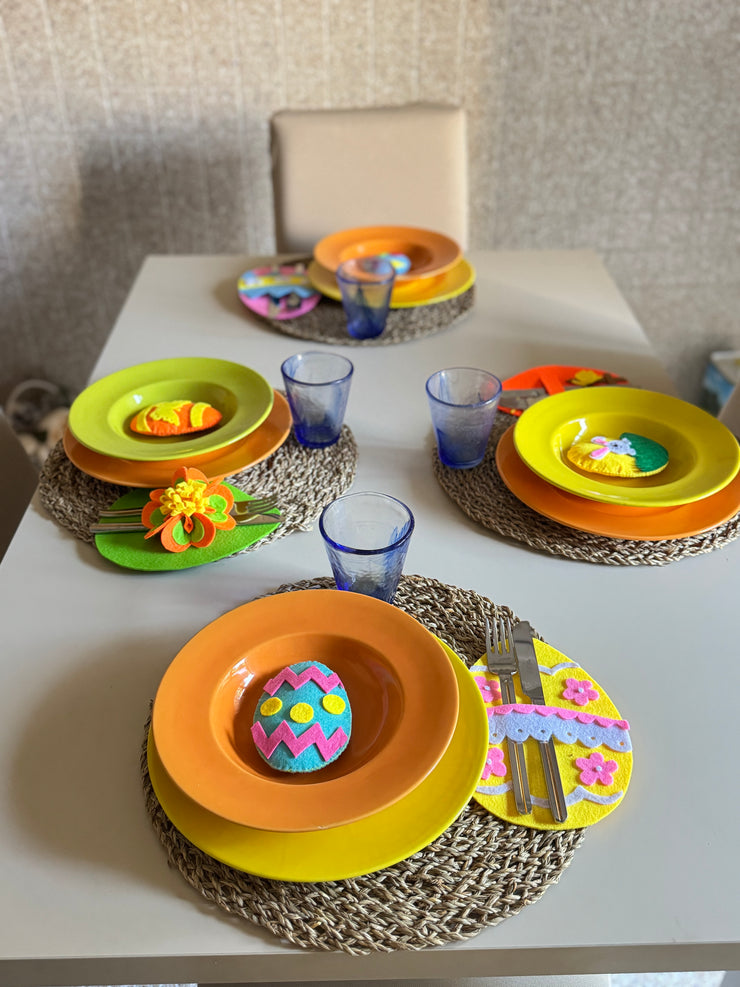 Set da 6 uova segnaposto