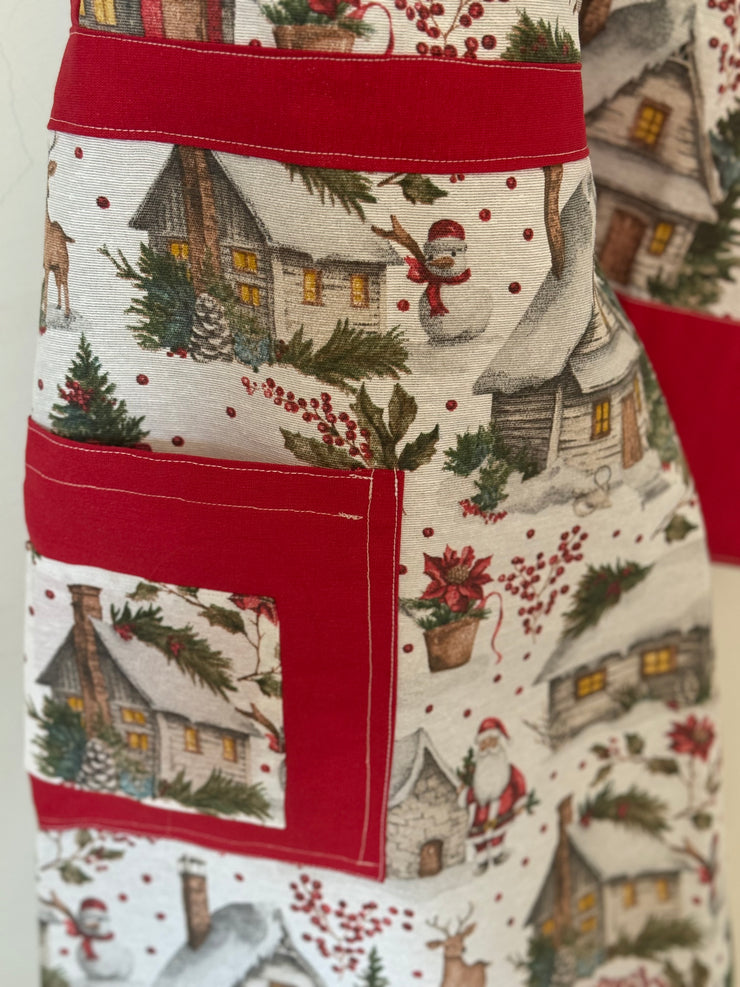 Set natalizio rosso