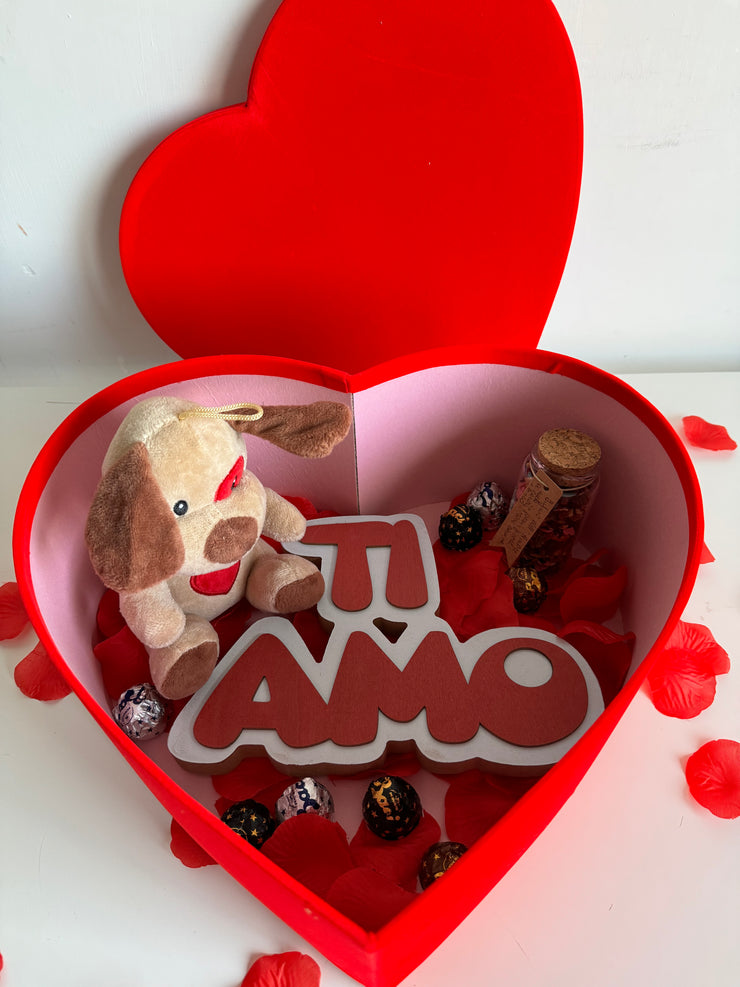 Scritta in legno ti amo