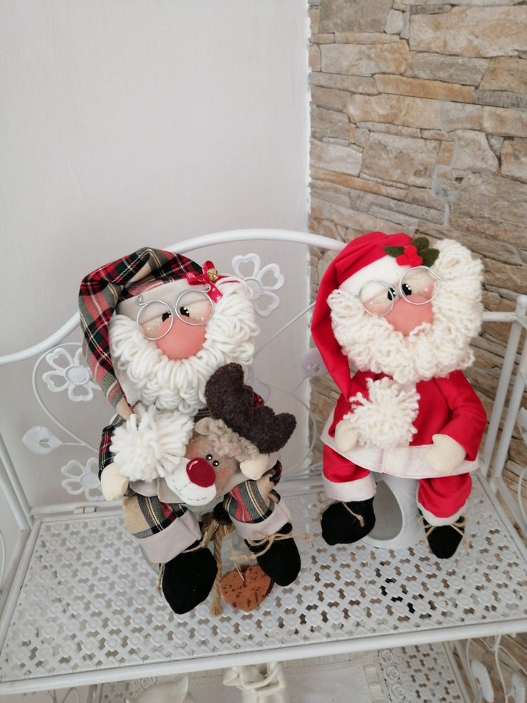 Babbo Natale fatto a mano perfetto per decorare ogni angolo della tua casa