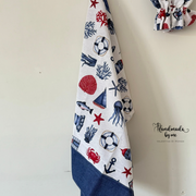 Set cucito per la cucina stile marinaro