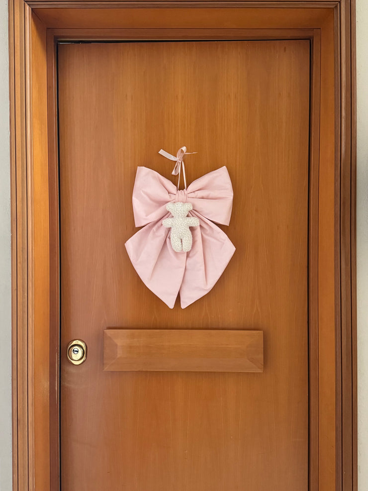 Fiocco nascita rosa