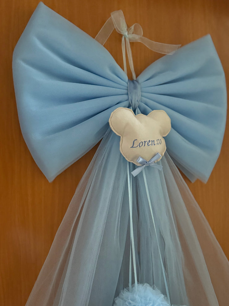 Fiocco in tulle nascita