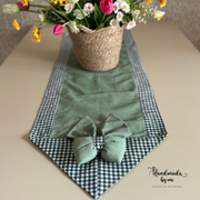 Set cucito accessori cucina verde