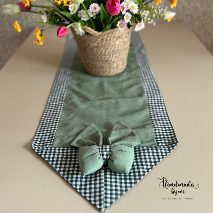 Set cucito accessori cucina verde