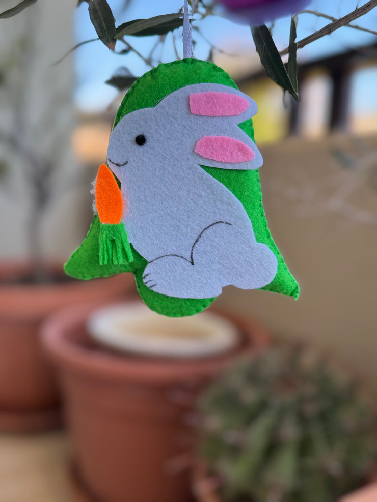 Set da 5 campane pasquali per alberelli