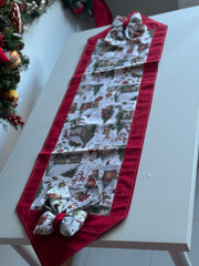 Set natalizio rosso