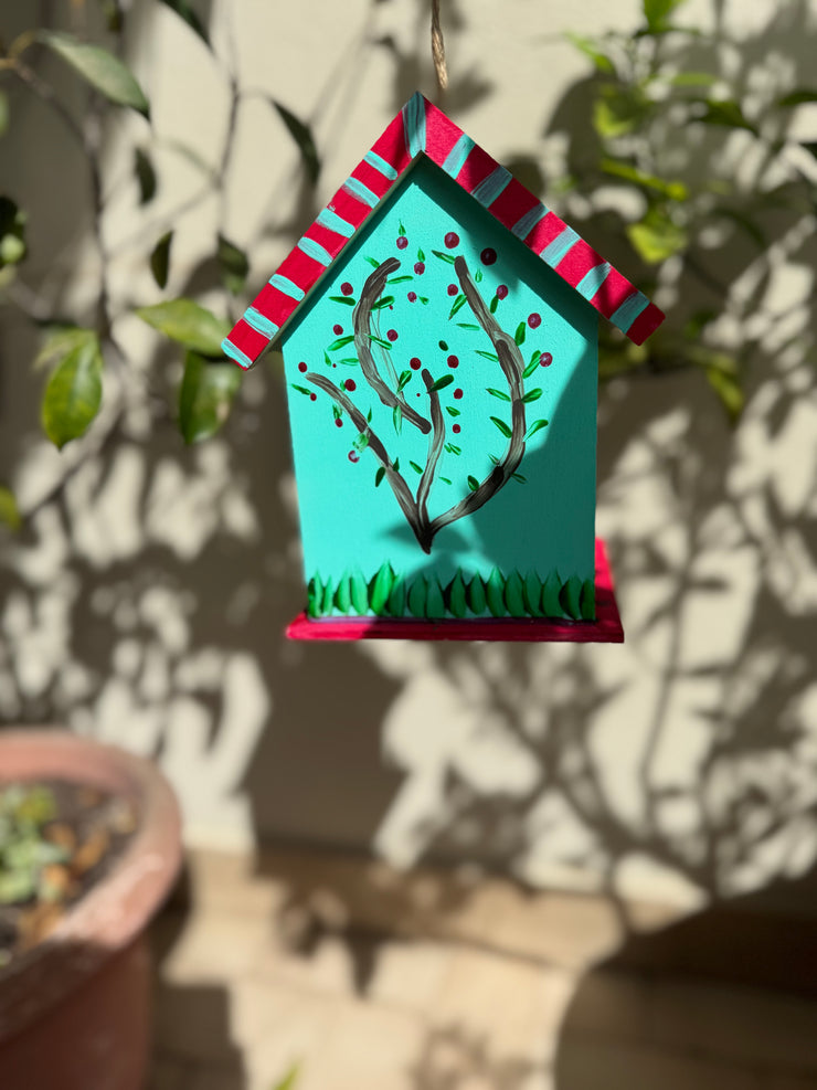 Nido per uccelli handmade