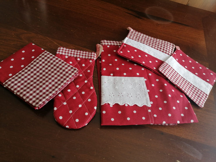 Mini set cucina in perfetto stile natalizio