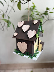 Nido di uccelli handmade