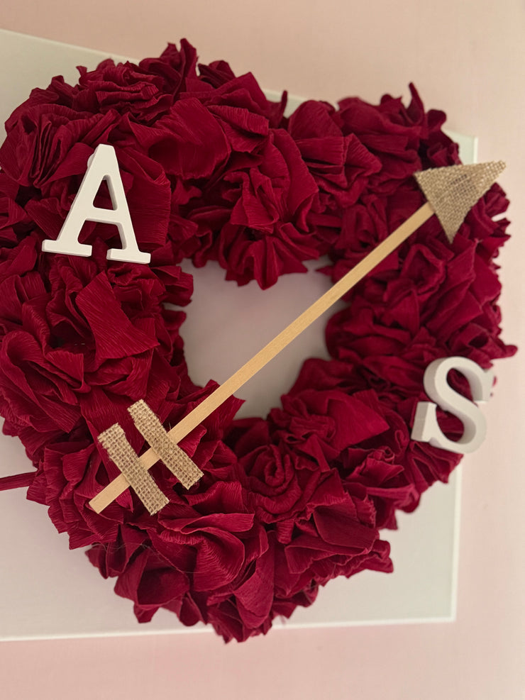 Tela a forma di cuore in 3D