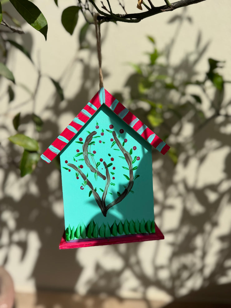 Nido per uccelli handmade