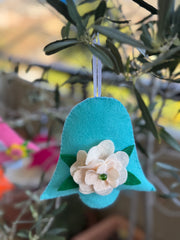 Set da 5 campane pasquali per alberelli