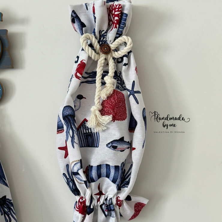 Set cucito per la cucina stile marinaro