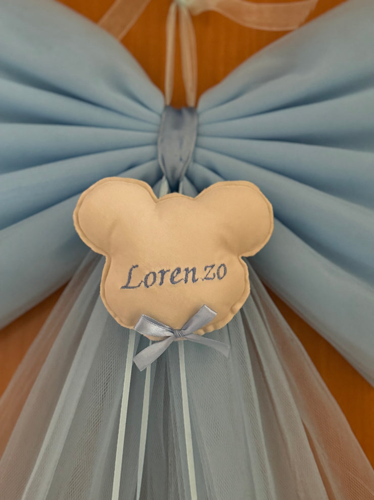 Fiocco in tulle nascita